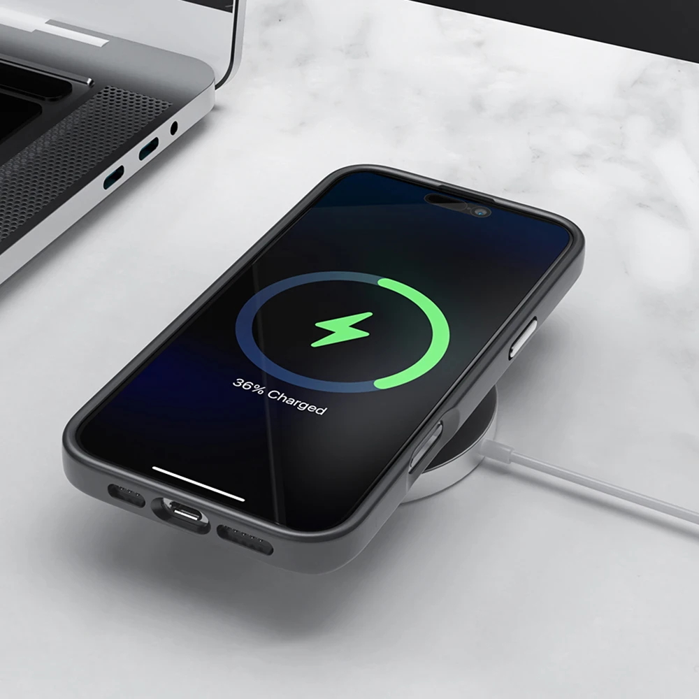 Etui WiWU Kevlar do telefonu iPhone 17 Pro Max, z ramką TPU, odporne na odciski palców, do iPhone 16 Pro, z magnetycznym mocowaniem N52. — zdjęcie produktu 3