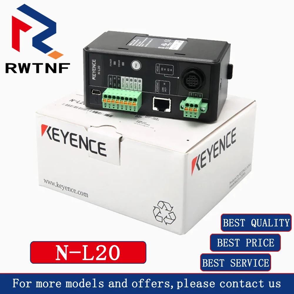 Brand New Genuine N-L20 KEYENCE QR code barcode scanning sensor