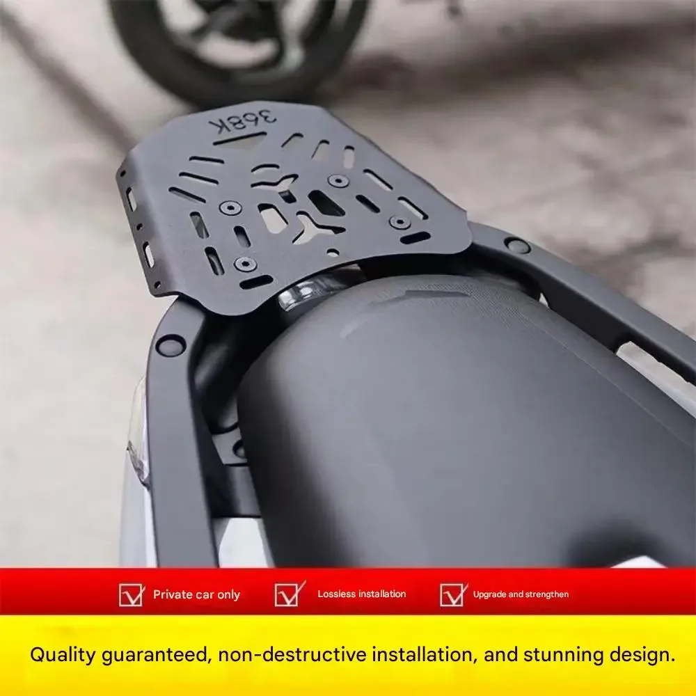 Compatible with ZONTES 368K rear cargo rack, trunk bracket, 368-K rear rack, thickened carbon steel rear spoiler accessory.