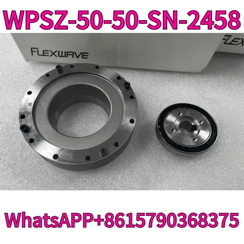 The new harmonic reducer WPSZ-50-50-SN-2458 has a one-year warranty and can be shipped quickly