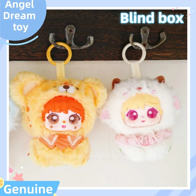 

Новый оригинальный кролик Sanmi 10 см, маленькое сокровище, серия «рука об руку», слепая коробка, модная игрушка, кукла, милый кулон, украшение, подарок для девочки