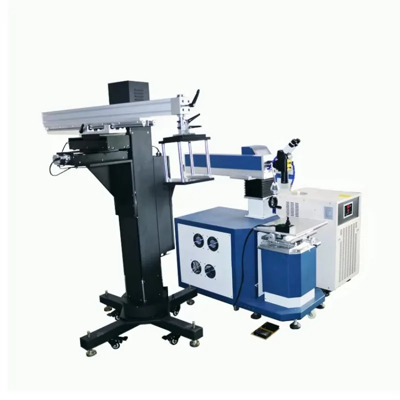 200W YAG Jewelry Welding Machine Servo Motor Metal 1064nm Wavelength 90J Pulse Energy Pulse/Continuous Easy Operate