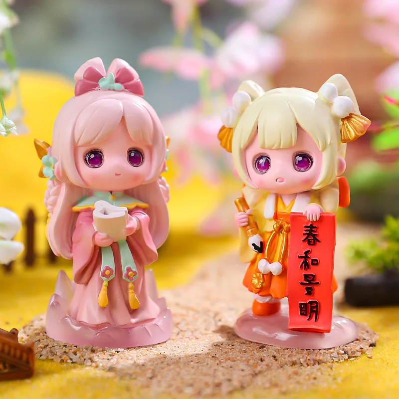 2025 جديد عندما يلتقي نسيم الربيع صندوق ربط الشكل صندوق غامض دمية لطيفة للفتيات هدايا جيدة هدايا عيد ميلاد Kawaii #4