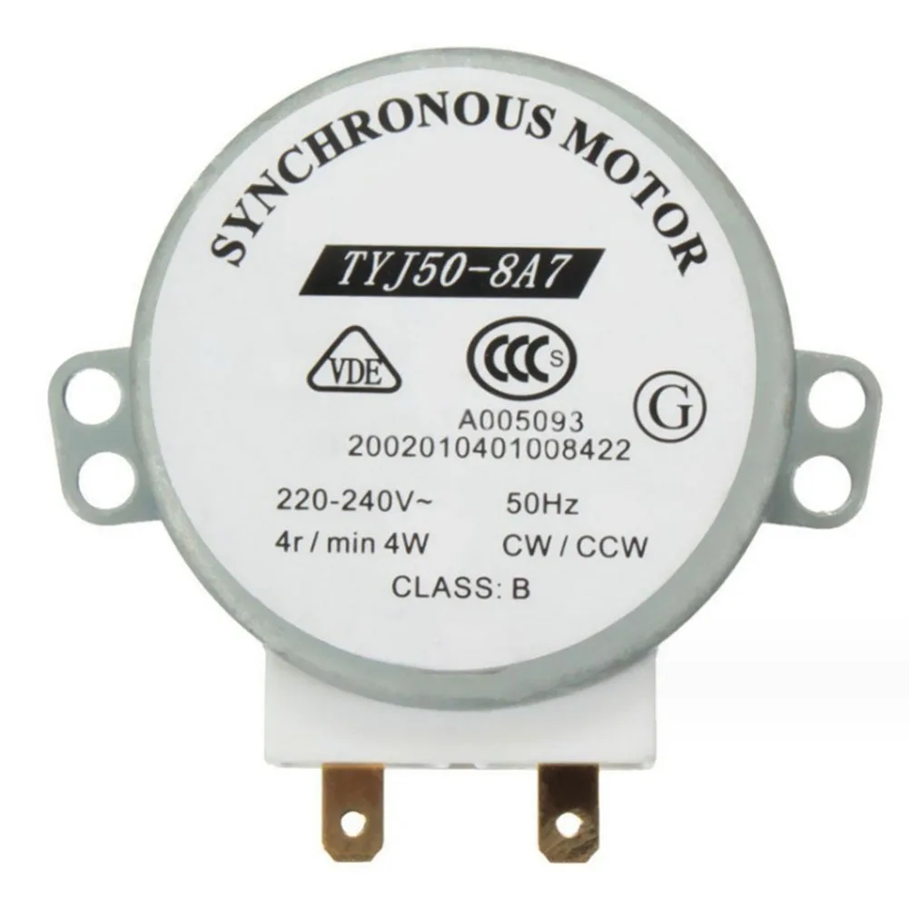 Forno Motor Síncrono Substituição do Motor Cor Prata 73g Peso ac 220 240v Tyj508a7-microwave