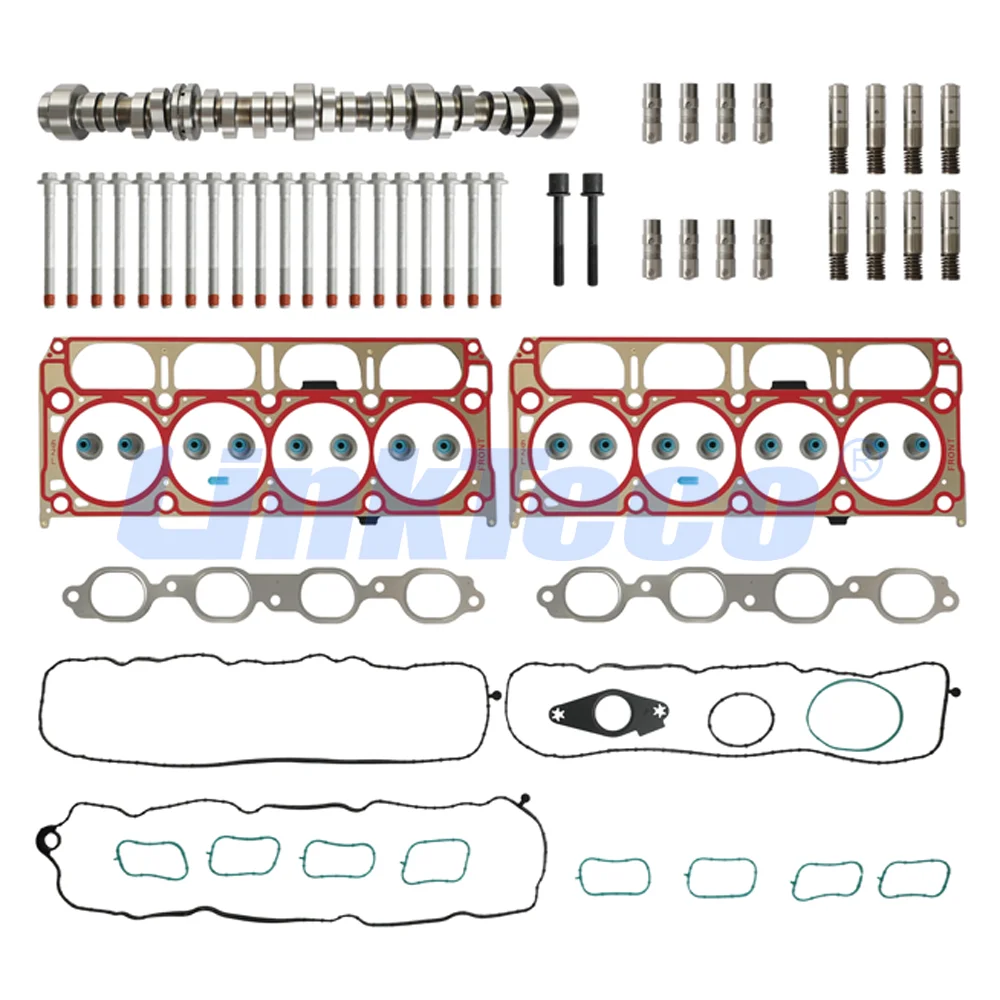 AFM Camshaft LS7 Lifters Kit Head Gasket Set WIth Bolts Fit For 2014-2020 6.2 L Chevy Cadillac GMC Gen5 L86 L87 NEW 12619823