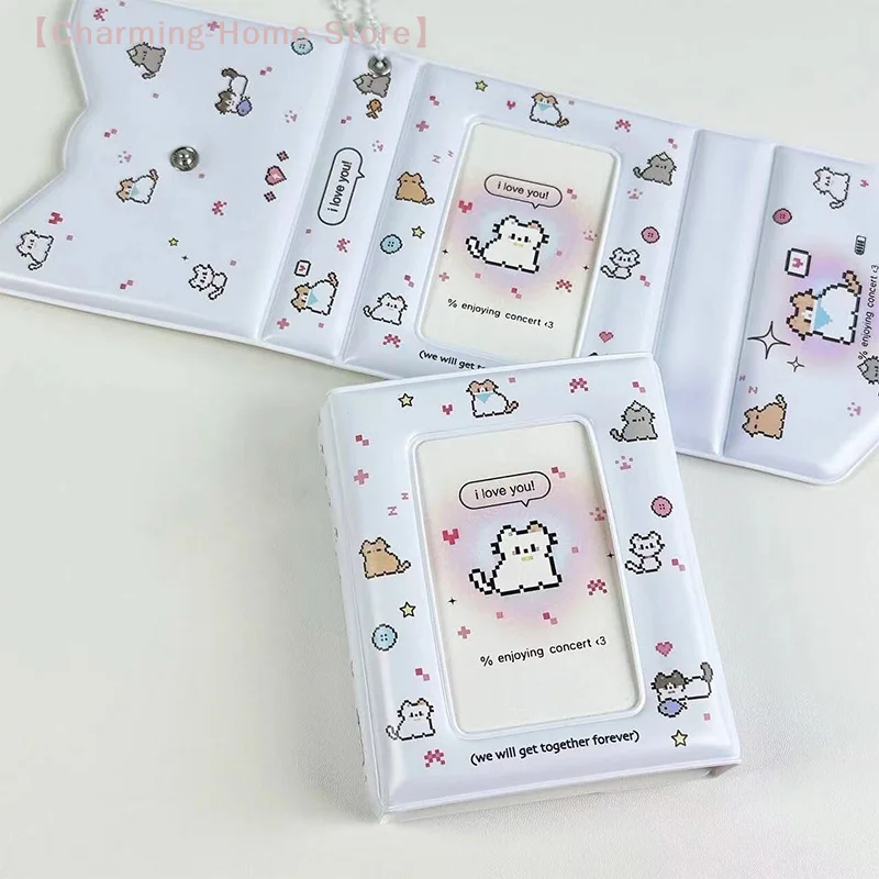 【M】3 Inch 40 Slot Photo Card Card Holder Kpop Binder Idol Postcard Lomo Card Photo Album Collector Card Binder Photocards