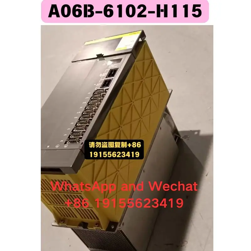 Used OEM disassembled parts A06B-6102-H115 Driver Functional test OK Quick delivery