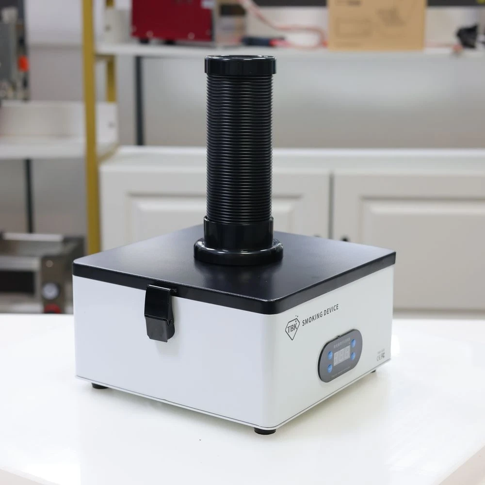 TBK-668 Efficient Purification Smoking Instrument Soldering Cleaner Fume Extractor Air Cleaner With LED Light BGA PCB Repair