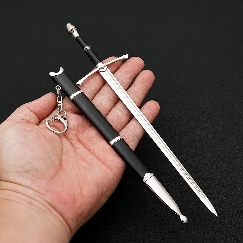 22cm Strider Ranger Sword Aragorn II The Lord of LOTR the Rings Movie Peripherals Medieval Metal Weapon Miniatures Home Ornament