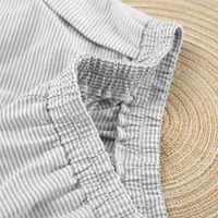 Women's Stripe Pajamas Set Short Sleeve T-Shirt And Shorts Sleepwear 2 Piece Set For Women Home Casual Loose Round Neck Pajamas - Image 5