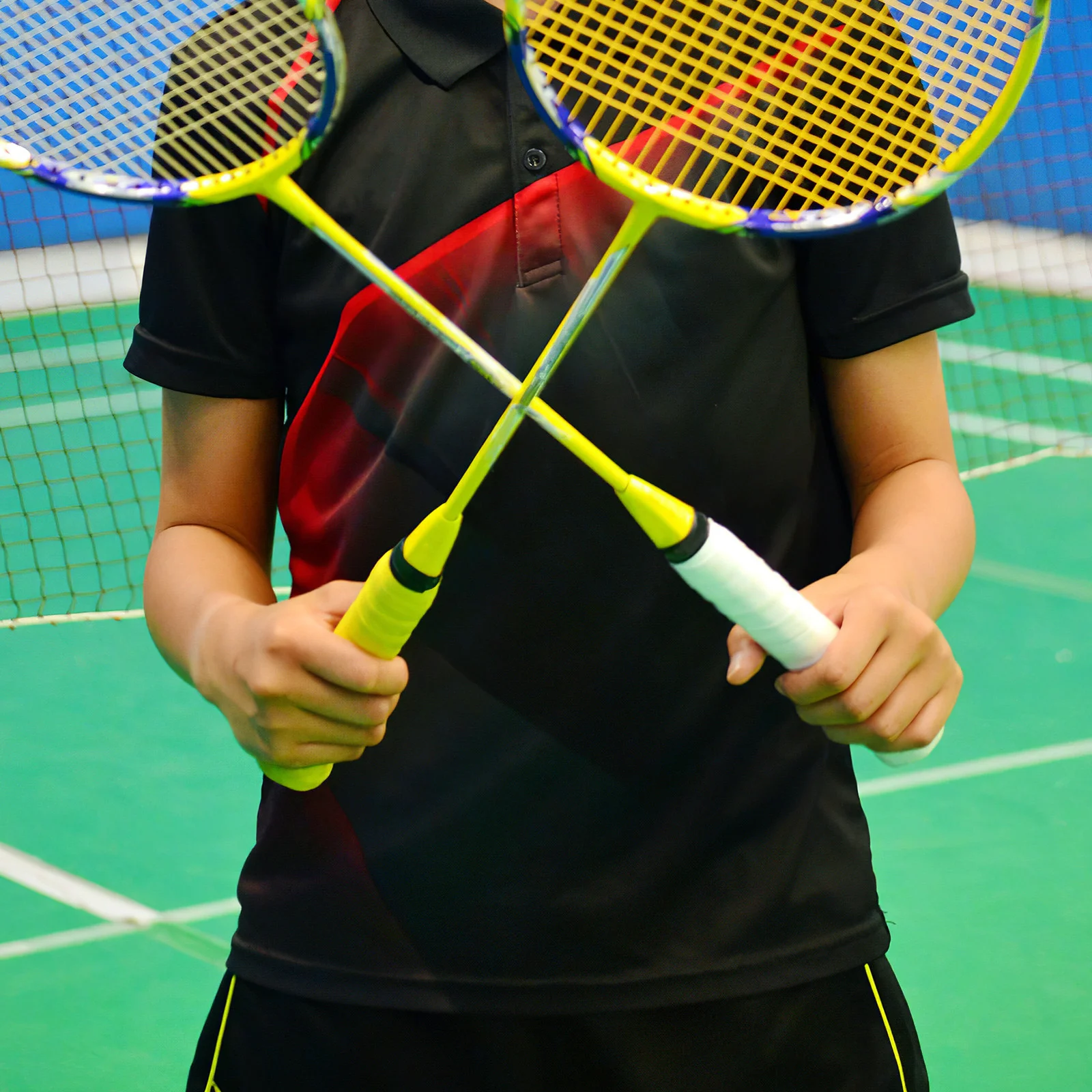 

10Pcs Anti-Slip Racket Grip Tape PU Material Sweat-Absorbent Band for Tennis Baseball Badminton Sports Supplies