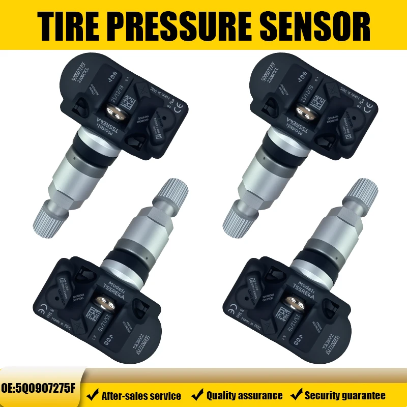 

1/4 шт., 433 МГц, система контроля давления в шинах, подходит для Audi A3 A6 A7 A8 RS5 6 7 S3 SQ7 SQ8 Volkswagen, замена для 5Q0907275F