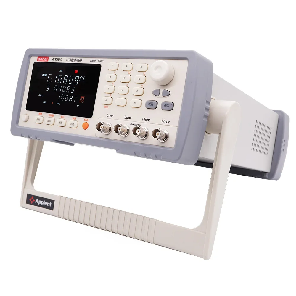Medidor LCR automático de alta precisão AT810 100 Hz a 10 kHz