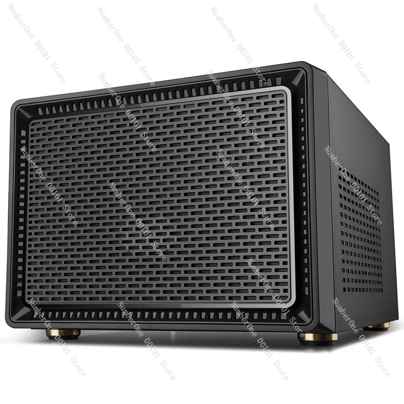 Computer Case Desktop itx Mini Small Case HTPC Water Cooled Case White
