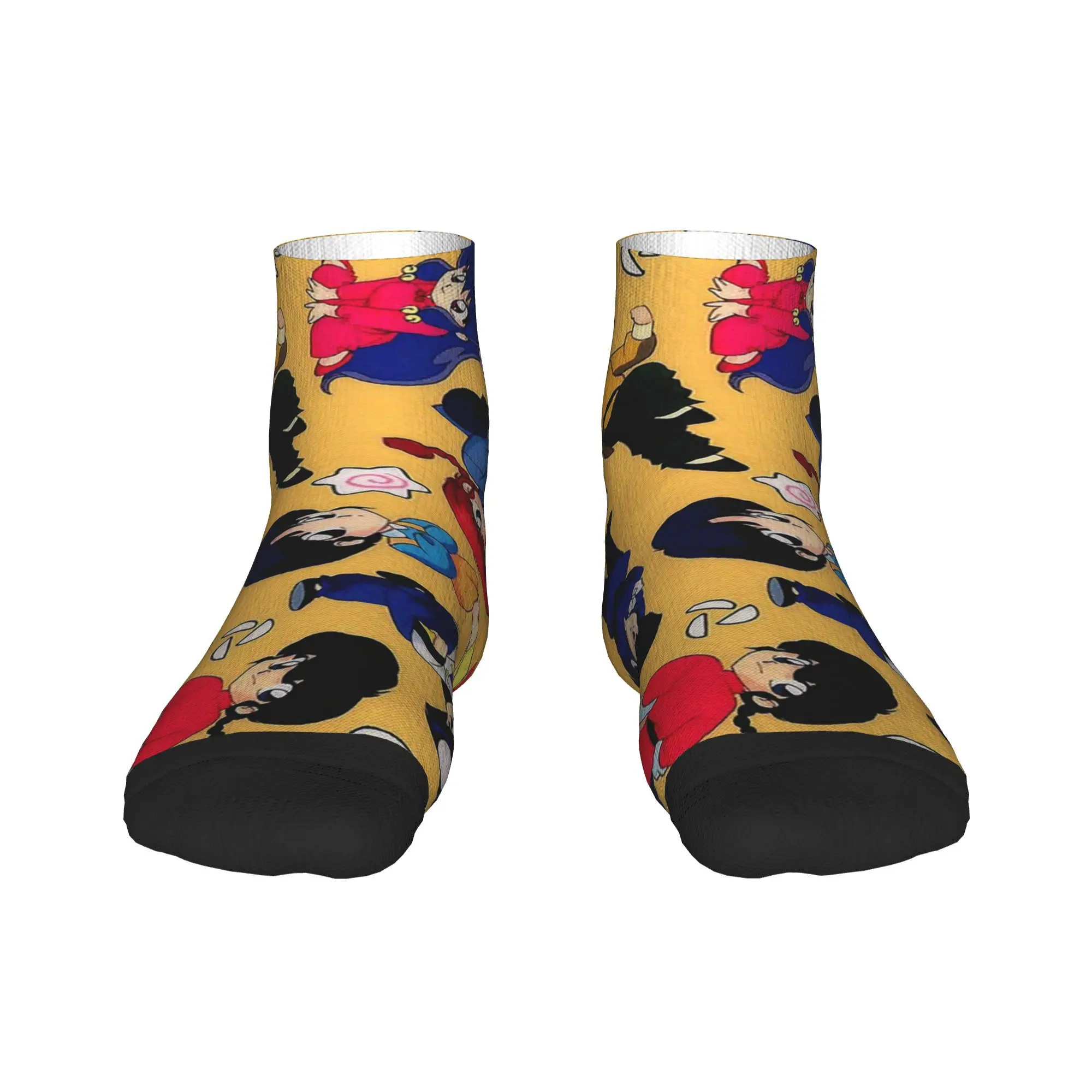 

Ranma ½ Saotome Pig Girls Socks Harajuku Super Soft Stockings All Season Socks Accessories for Man's Woman's Birthday Present