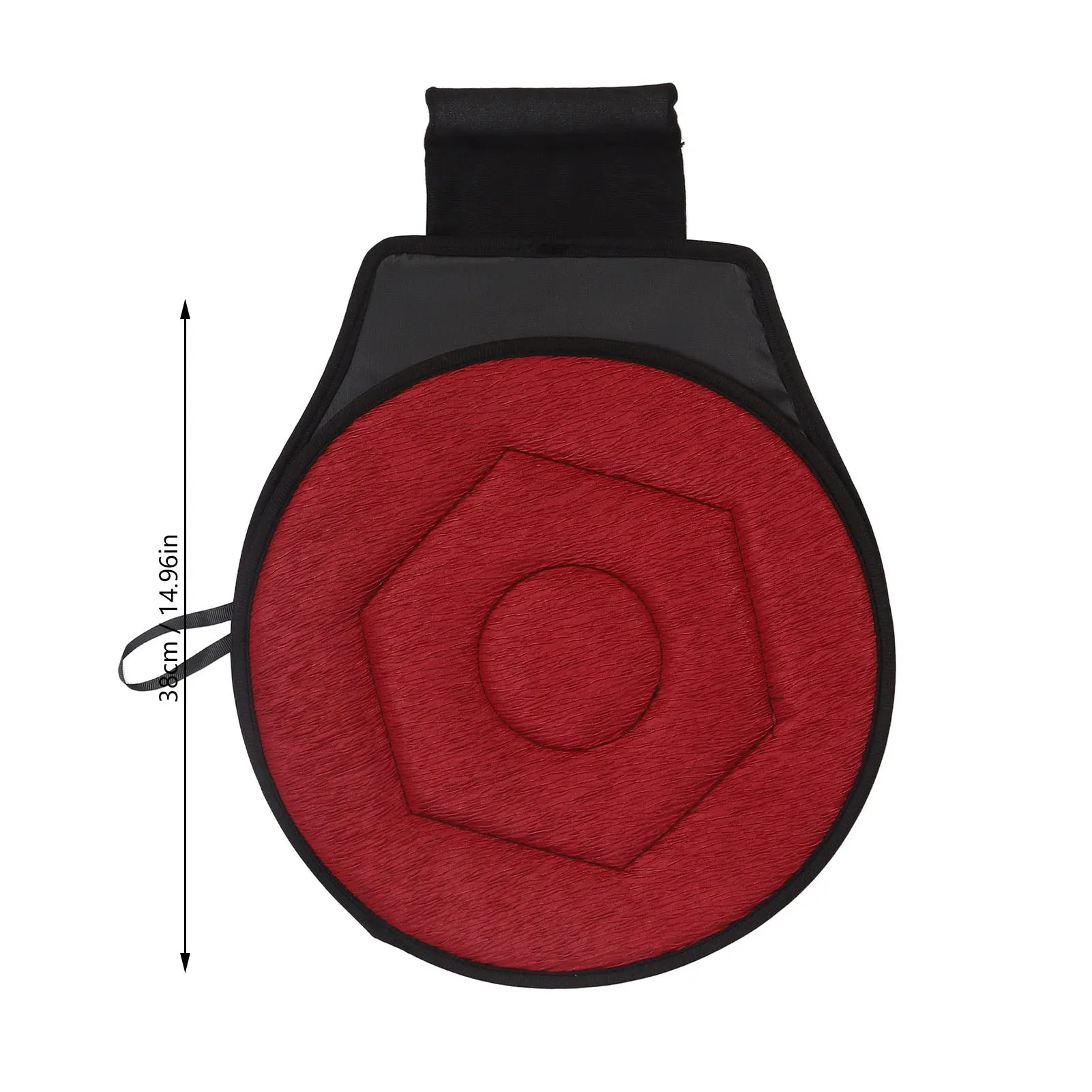 وسادة سيارة مستديرة تدور 360 درجة على شكل هندسي معيني وسادة مقاعد دوارة محمولة لكبار السن وسادة دوارة