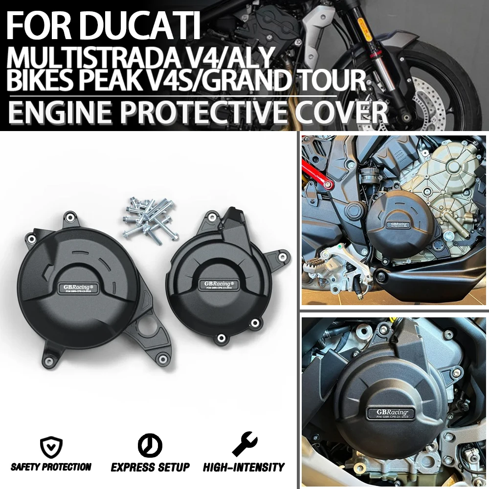 

Для Ducati Multistrada V4/ALY/Bikes Peak V4S/Grand Tour 2022-2024 GB гоночный мотоцикл модификация двигателя защитный чехол