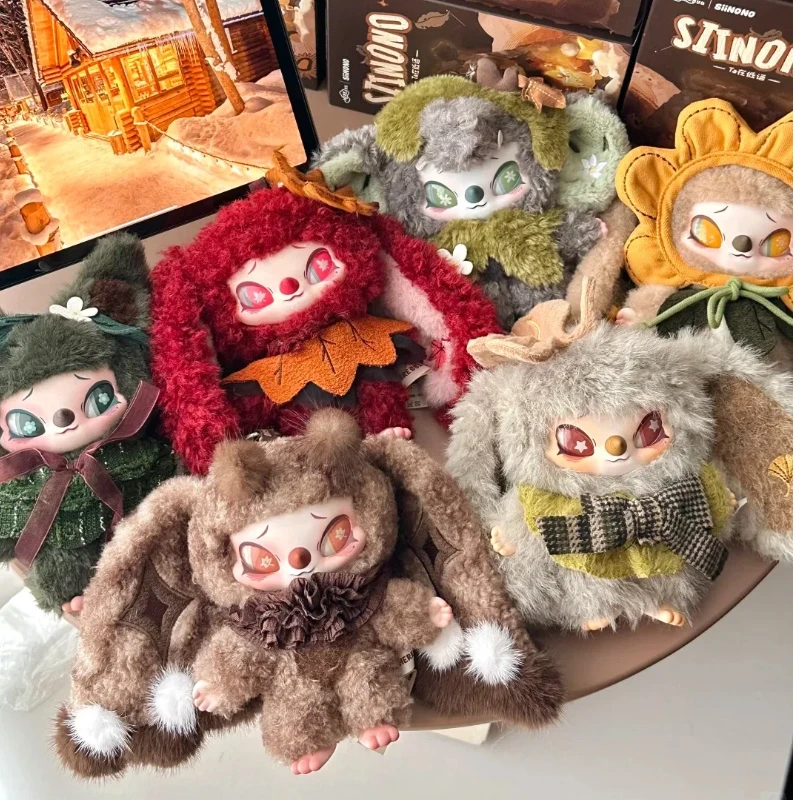 

Authentic Sinono 2nd Generation Ta Whispers Blind Box Vinyl Plush Pendant Celebrity Same Style Doll Handmade Doll Girl Birthday
