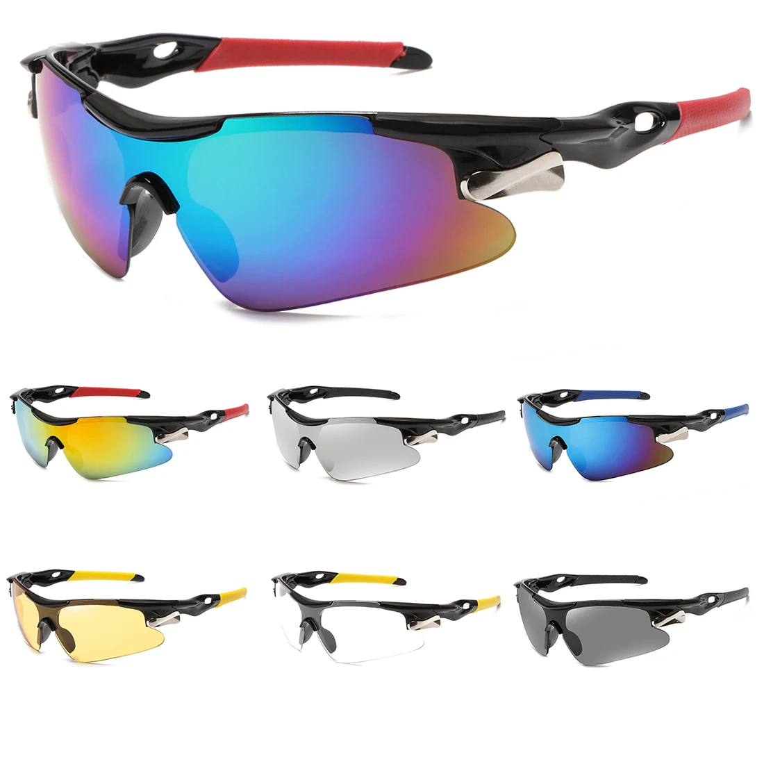 Cycling Sunglasses Men Women Mountain Bike Road Eyewear Bicycle Riding Outdoor Sports Glasses Hiking Goggles