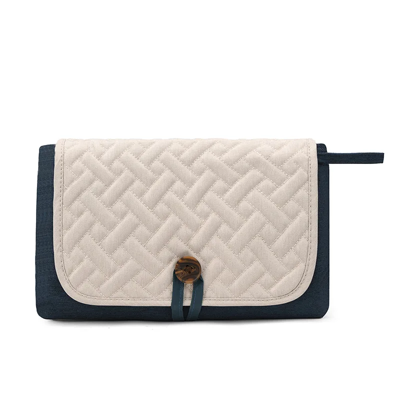 

Baby Change Diaper Waterproof Pad Bag European and American Quilting Easy To Wipe Mother and Baby Diaper Storage Mommy Bag