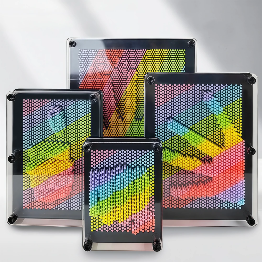 1 pièce Peinture à l'aiguille 3D Arc-en-ciel avec empreintes de mains variées, Cadeau pour Anniversaire, Saint-Valentin, Mariage, Fête, Carnaval