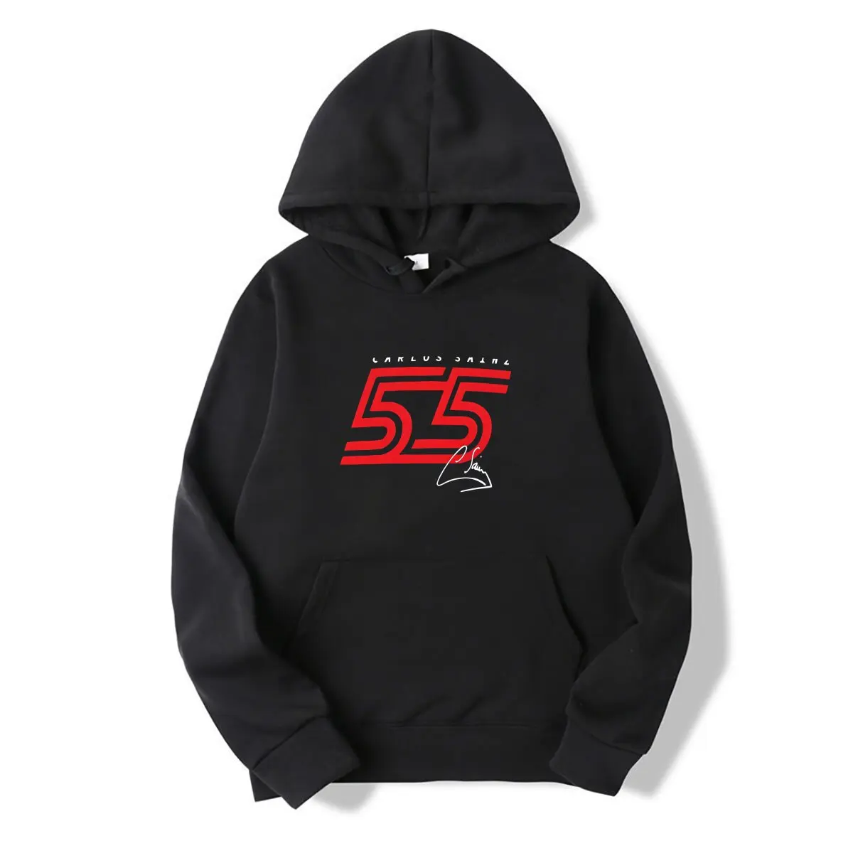 Carlos Sainz 55 hoodies vintage clothes plain blacks hoodies men