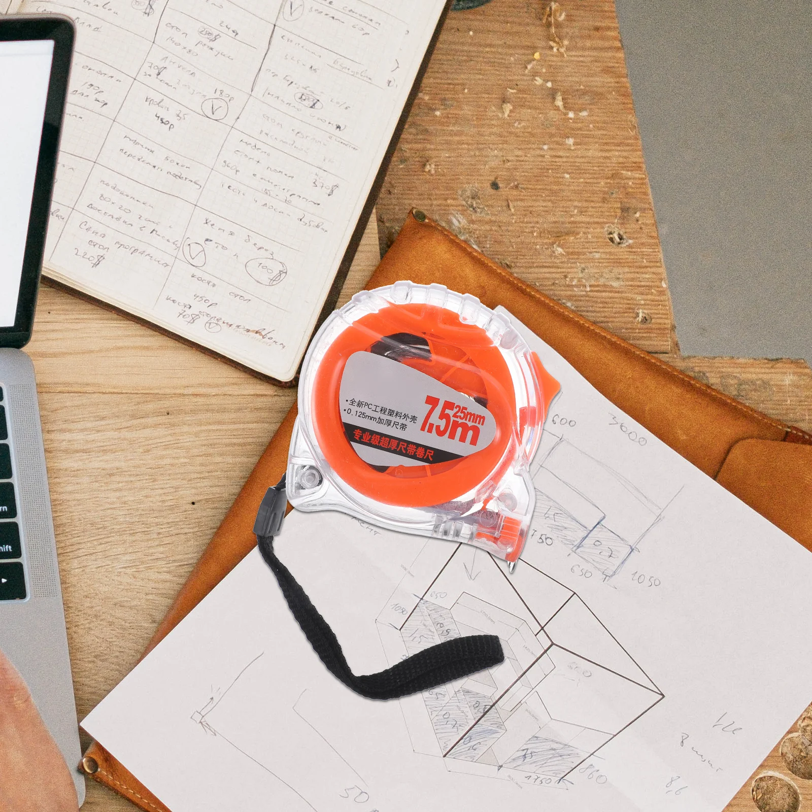 

10m High Quality Metal Measuring Tape Retractable Durable Steel Measuring Ruler Tool Practical Architecture Carpentry Tape