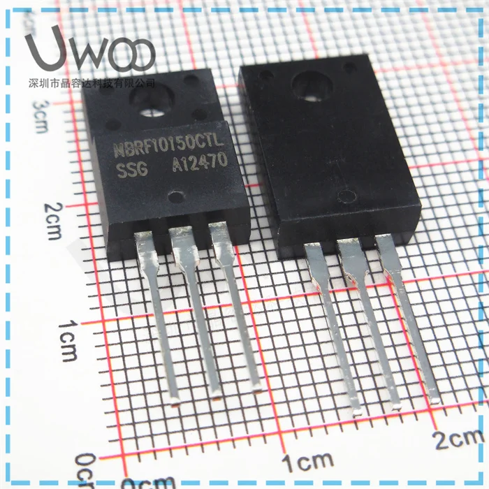 10PCS/Lot MBRF10100CT TO-220F 10A 100V Imported Original Best Quality