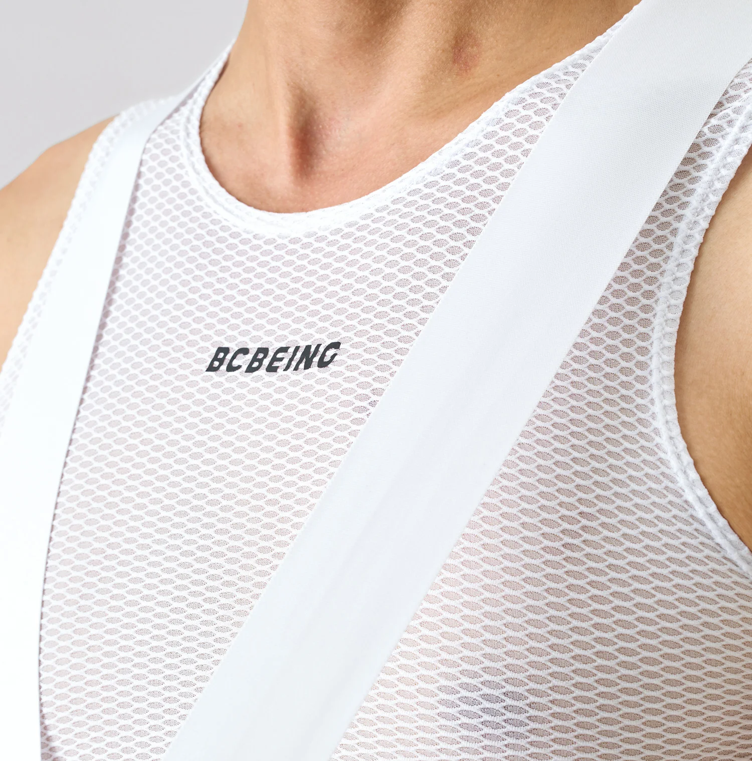 BCBE-ING Herren Pro Race Level Radhose mit Träger 7-Stunden-Elastikpolster Radhose mit hoher Taille 4-Wege-Stretch – Detail 7