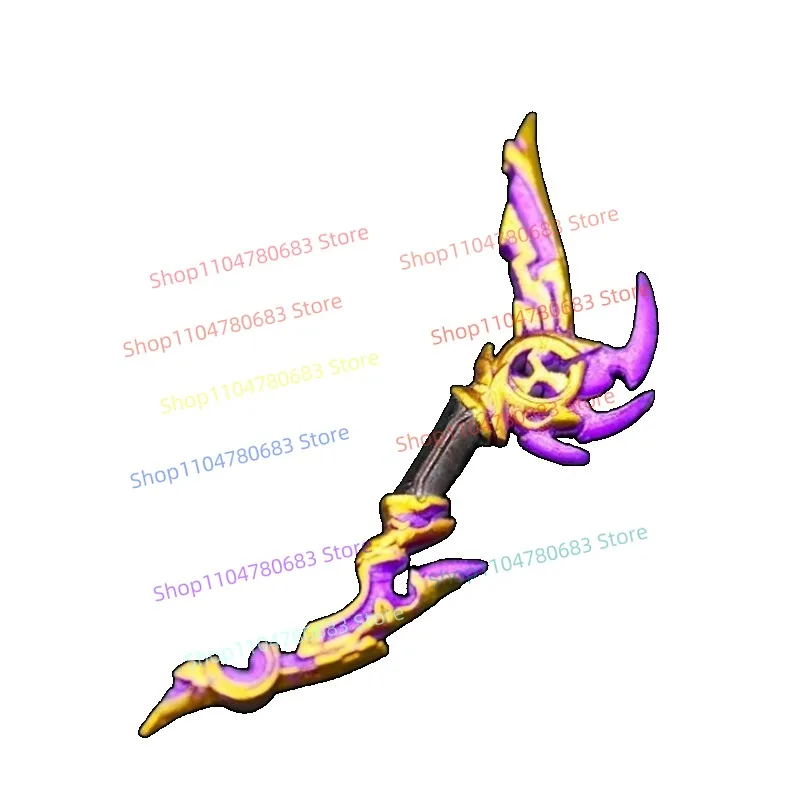 MOC Building Blocks Skyward Spada Viola Fulmine Arco Mini Figura Modello di assemblaggio Anime Cartoon Accessori Giocattolo Regalo