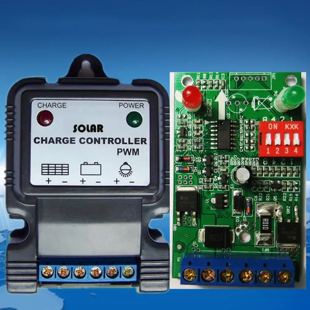 Accurate Discharge Control for Enhanced Performance with Solar Panel Battery Regulator Charge Controller PWM 6V 12V 3A