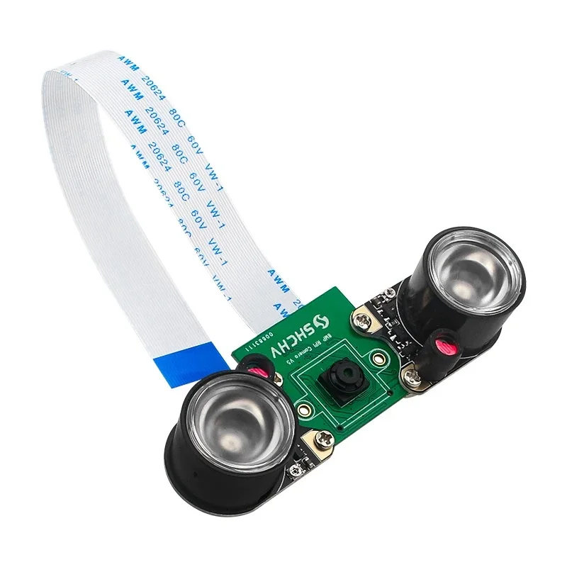 8MP Raspberry Pi 5 Camera Module IMX219 77° 130° 200° FOV Night Vision Webcam MINI CSI Interface for Raspberry Pi 5