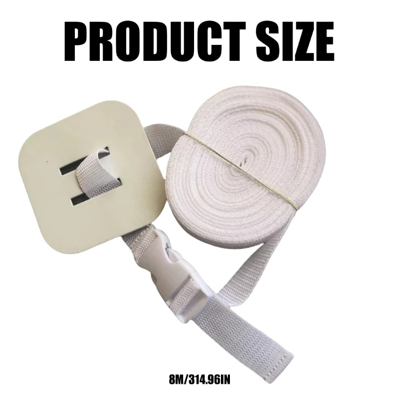 J15U حزام قفل آمن لأسرة الأطفال وقضيب السرير العملي من النايلون نونسليب تصميم أداة تركيب مجاني أداة الحماية الكهربائية #6