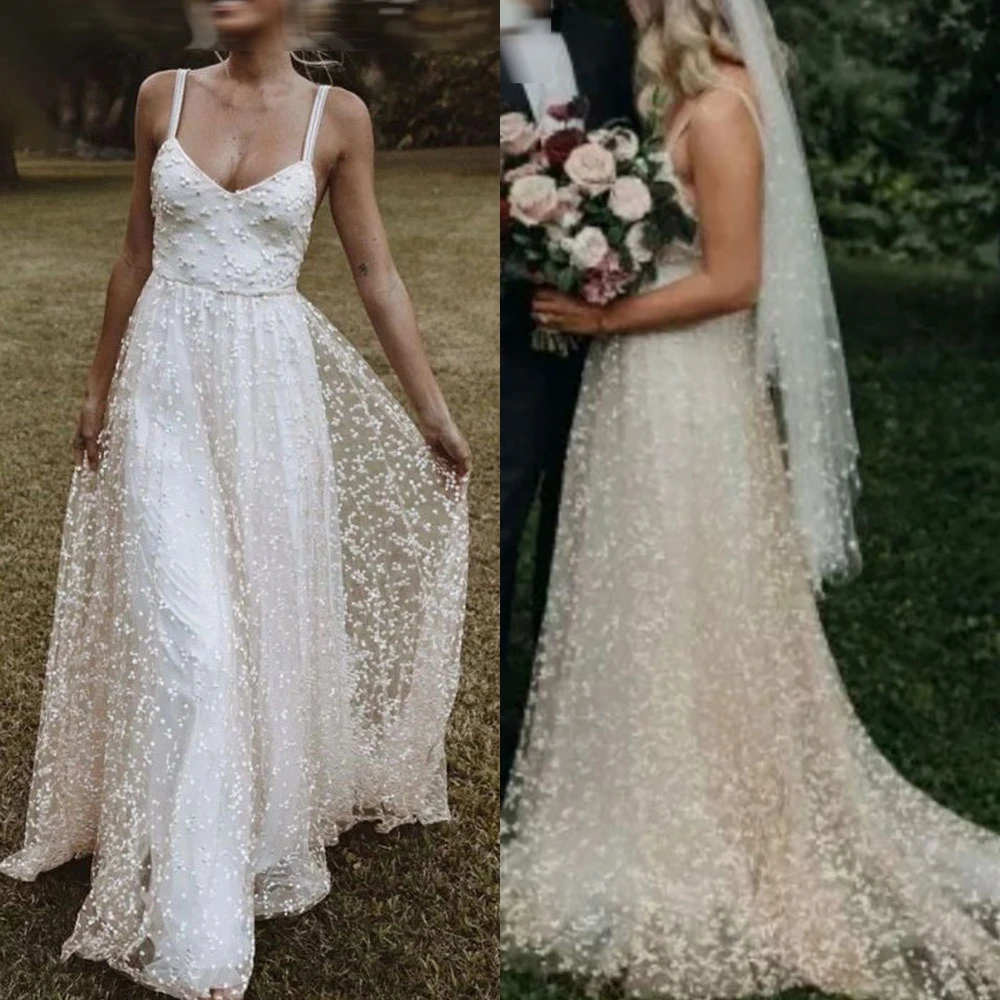 

Customized White Tulle Exquisite Wedding Dress Classic A-Line Fashion Sweetheart High Quality Bridal Party Delicate Bridal Gowns