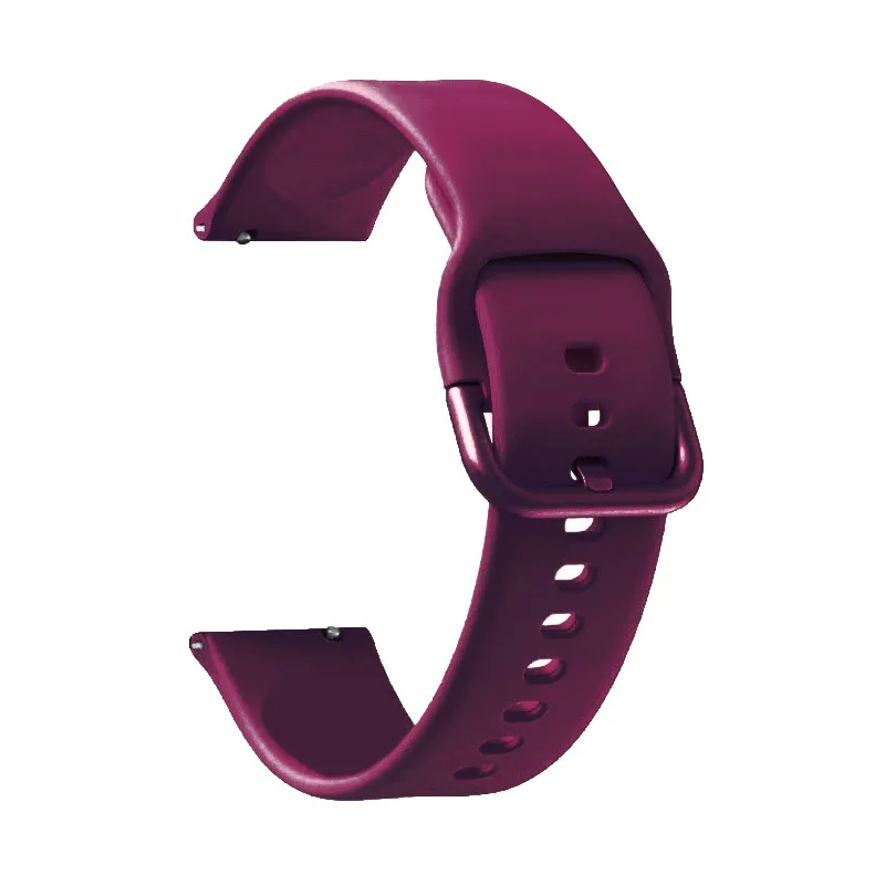 20 ミリメートルシリコンストラップ Amazfit アクティブ 2/2S バンドスマートアクセサリーブレスレット Huami Amazfit Active2/GTR ミニ 42 ミリメートル時計バンド