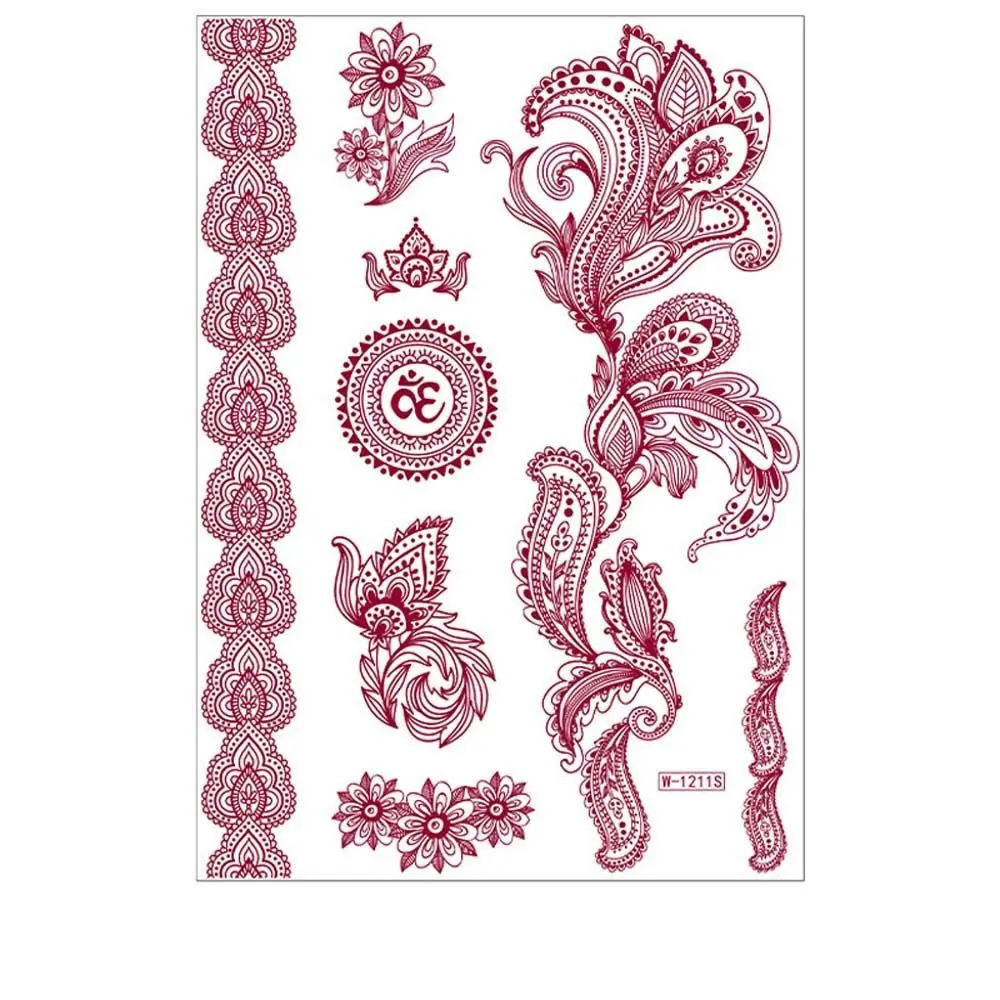 Запястье-шея-боди-арт-инструмент-для-красоты-лицо-белое-кружево-временные-татуировки-цветы-поддельные-татуировки-кружевные-поддельные-татуировки-татуировки-хной-наклейки