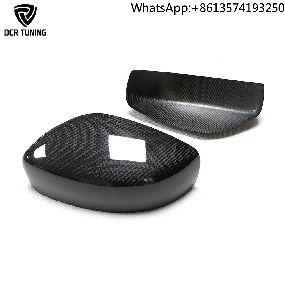 

For G37 Dry Carbon Mirror Cover for Infiniti G Ser G25 2009-2014 Q60 2014 REAL 3K Prepreg CF Sideview Mirror Casing New Add Type