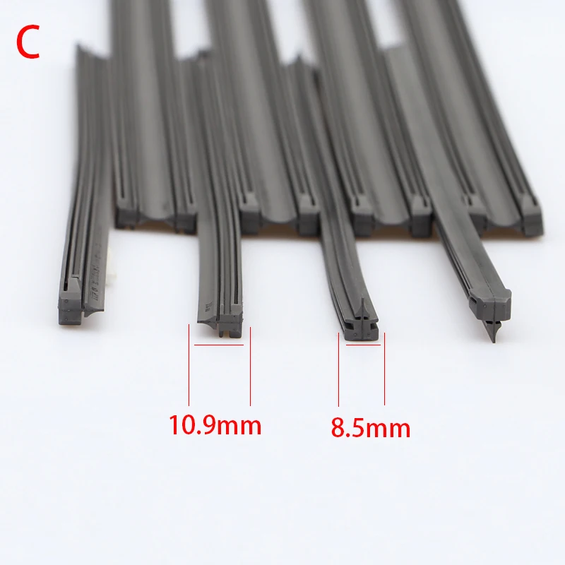 1x Wiper Rubber Strip Refill For SUBARU Forester XV Impreza Outback BRZ Wipers Accessories