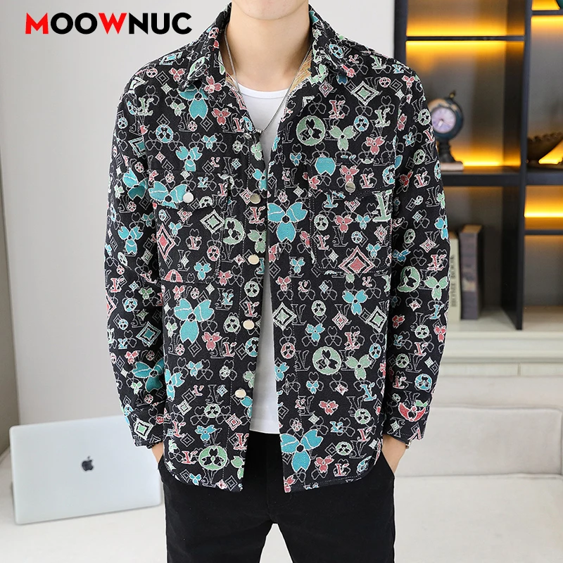 Mens Clothing Autumn Men's Streetwear Blouse Casual Shirt Spring Male Winter Streetdress Popular Elegant Hombre Fashion Shirt