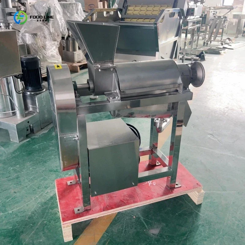 Screw Juicer Machine Heavy Duty Screw Juice Extractor for Beverage Shop Factory Use FL Customized
