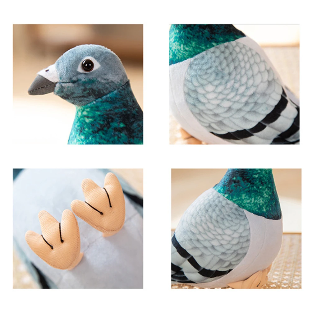 Simulation Pigeons Toy Exceptionally Cute Hugging Pillow For All Ages Thoughtful Gift High-grade