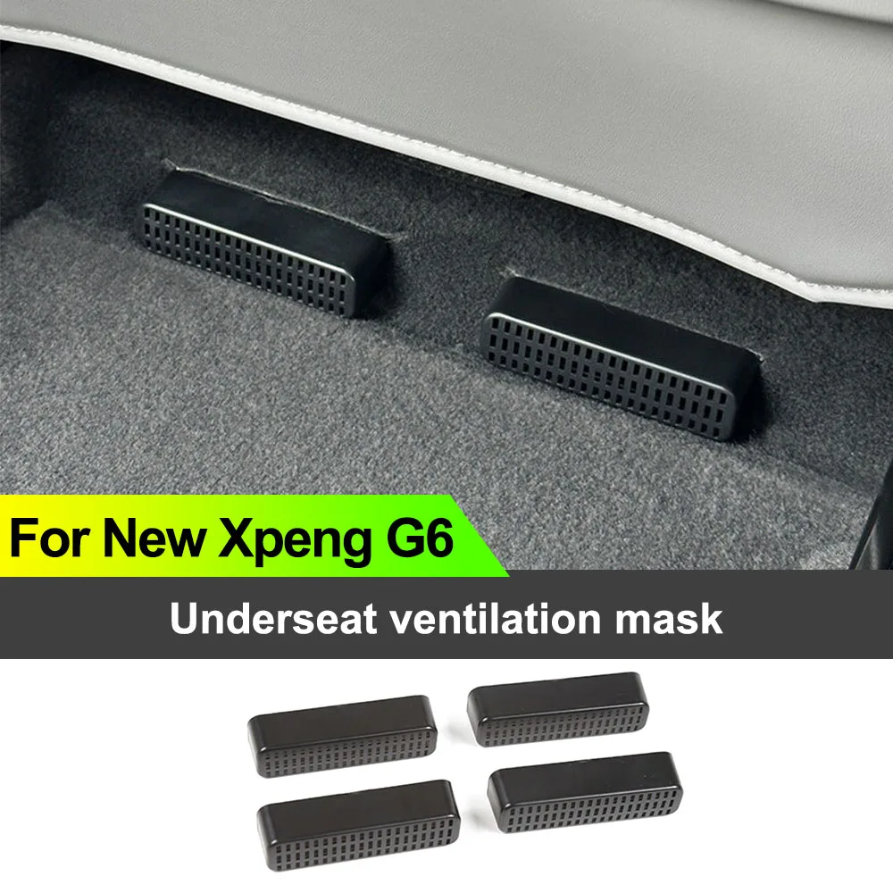 Fit For New Xpeng G6 2026 Protective Cover For The Air Outlet Under The Seat ABS Material Automotive Supplies Prevent Clogging