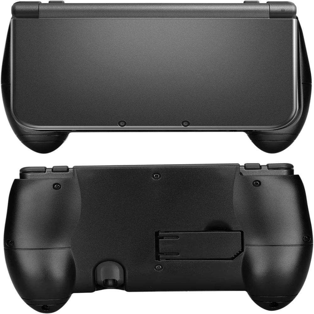 Für New 3DS XL Handgriff, Komfortabler Ergonomischer Schutzüberzug mit Ständer, Rutschfester Griffcase für Nintendo 3DS XL Konsole