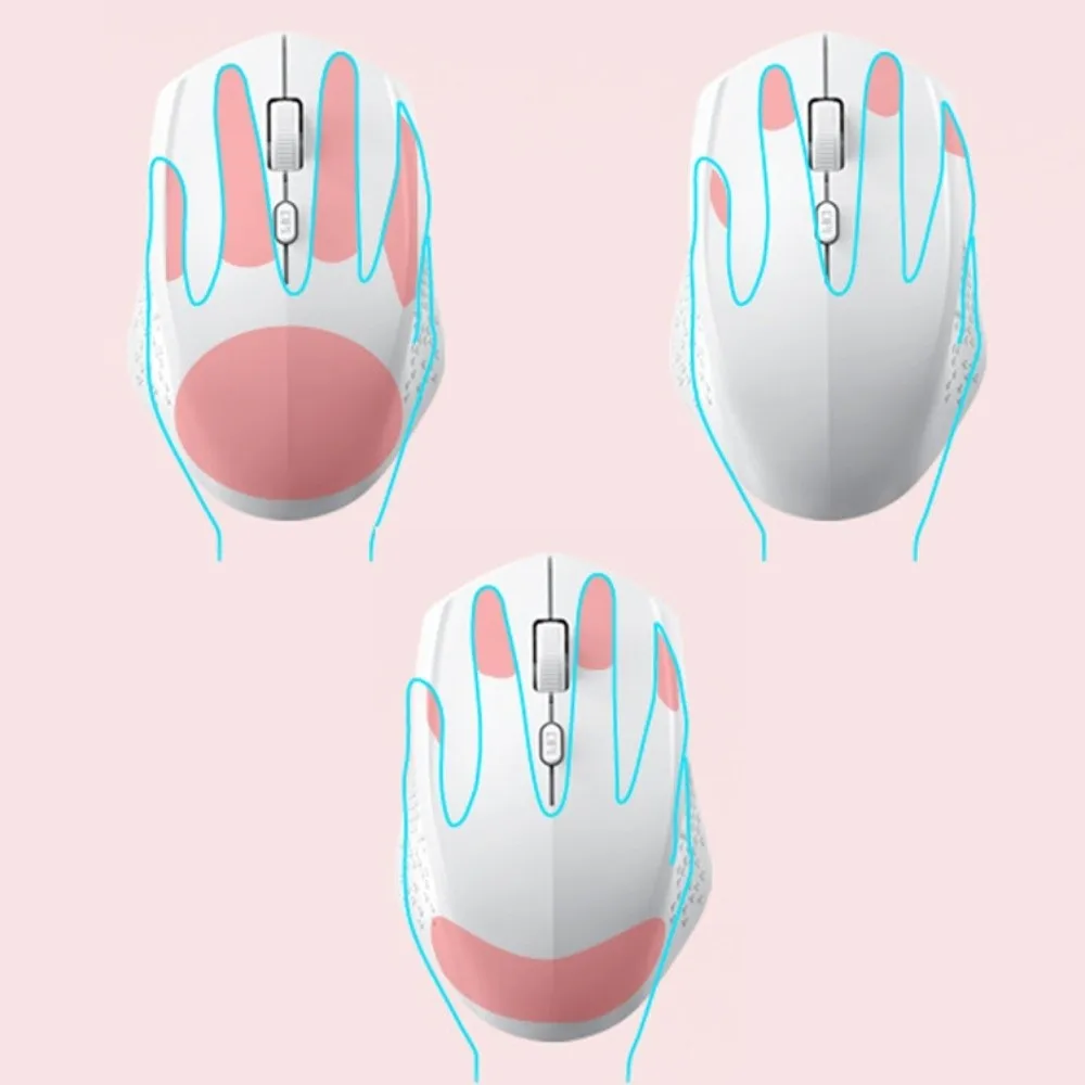 

Dual-Mode Wireless Bluetooth Charging Mouse Silent Ergonomic Laptop Wireless Mouse High-Precision Mute