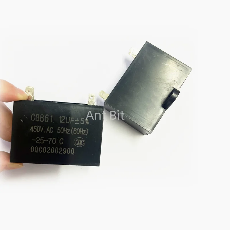 2 قطعة CBB61 450V dip4pin مروحة بدء مكثف 1 فائق التوهج 1.2 فائق التوهج 1.5 فائق التوهج 2.0 فائق التوهج 2.5 فائق التوهج 3.0 فائق التوهج 4.5 5.0 فائق التوهج 6.0 فائق التوهج 7.0 فائق التوهج 10 فائق التوهج 12 فائق التوهج