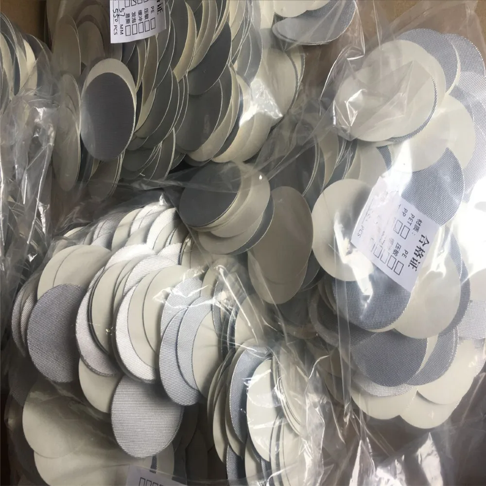 Heat induction sealing aluminum foil stickers 200 pieces wholesale bottle mouth to prevent leakage silver