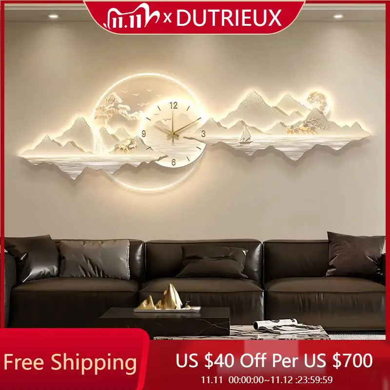 

Irregular Design Wall Clocks Luxury Nordic Decoration Fashion Designer Clock Wall Modern Reloj De Pared Lounge Suite Furniture