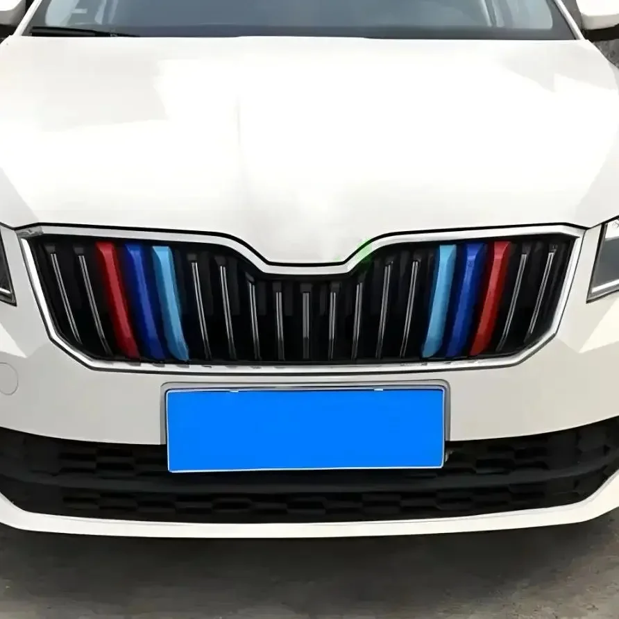 Auto grille trims 3 colors for SKODA superb 2016- 2018 2019, auto accessories,3 colors,car styling