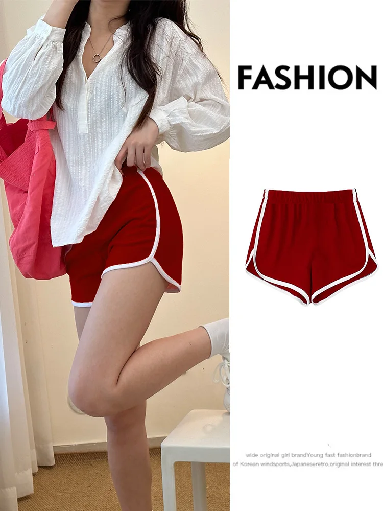 سراويل منزلية غير رسمية، سراويل أمان، سراويل يوجا، سراويل نوم، سراويل مرنة للجري للياقة البدنية مضادة للوهج للسيدات، سراويل رياضية