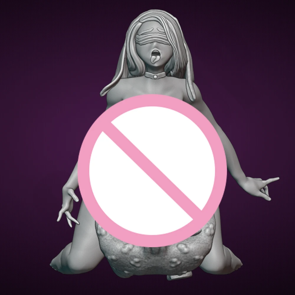 

1/24 Sexy Nun Sister Evil Goblin Resin Model Figure Toy Craft Unassembled Miniature Reduction Statue Unpainted Kits